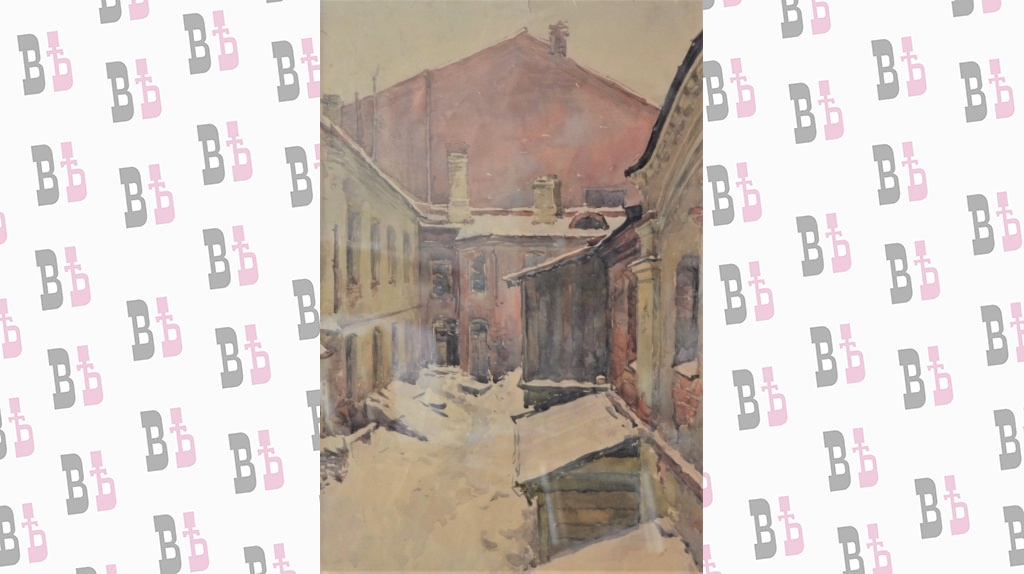 Калужский дворик. Худ. Ремир Курчик.JPG