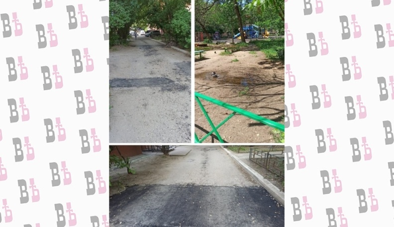 Автомобилистам в Калуге закрыли въезд для парковки на газон во дворе дома №12 на площади Победы