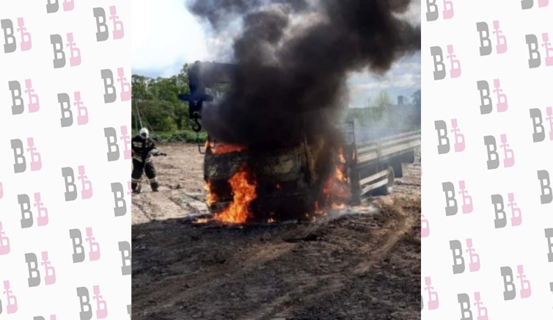 Атвокран загорелся в Козельске