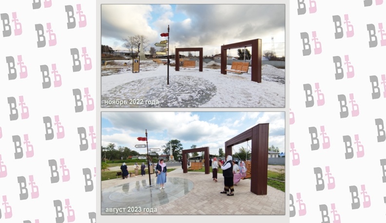 В Калужской области открыли памятник «Слава Богу!»