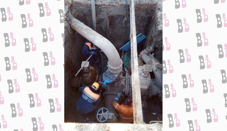 В Калуге завершились работы по замене задвижки на водозаборе