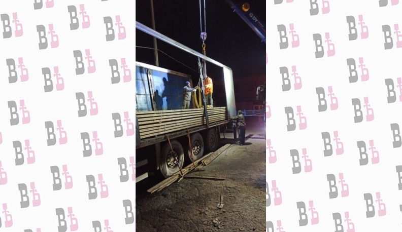 Калужская область передала Первомайску лесопиломатериалы