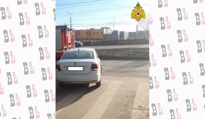 На Правобережье в Калуге «Фольксваген» сбил пожилую женщину