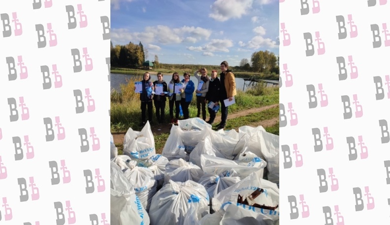 В Калужской области волонтеры привели в порядок берега еще двух рек