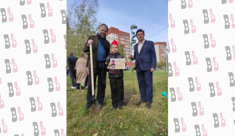 В калужском районе Байконур заложили «космическую» аллею