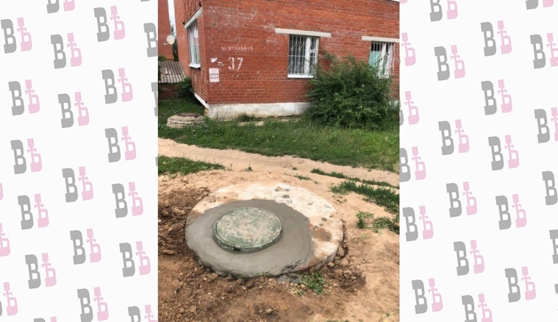 Колодец накрыли люком после обращения жителей в соцсети
