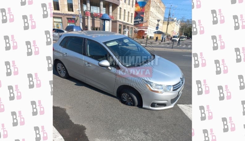 В центре Калуги закрыли люк после обращений в соцсетях