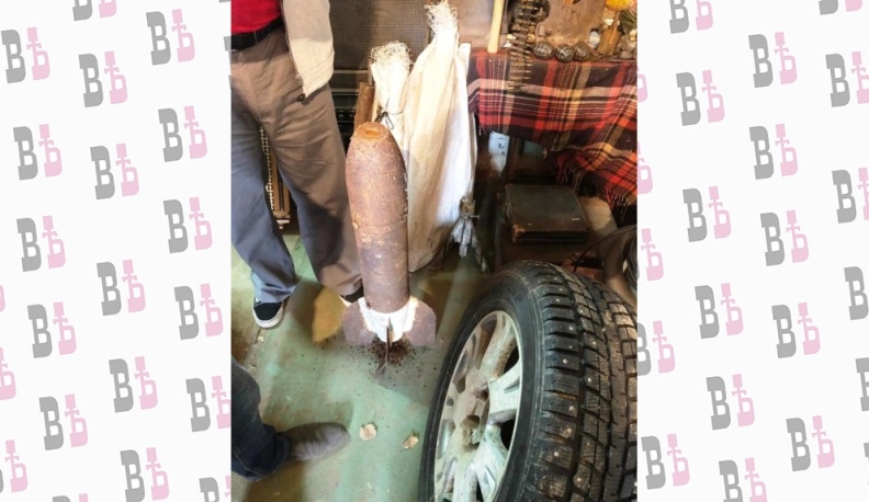 Порох и боеприпас времен войны хранили в гараже