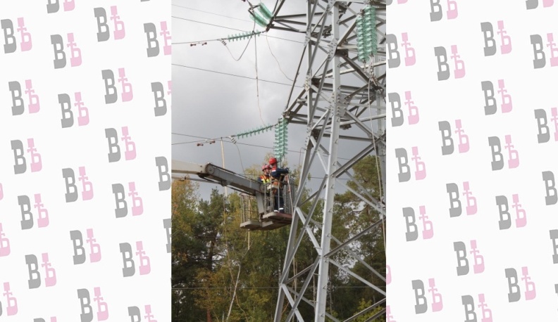 Специалисты "Калугаэнерго" восстановили выведенное из строя грозой электроснабжение