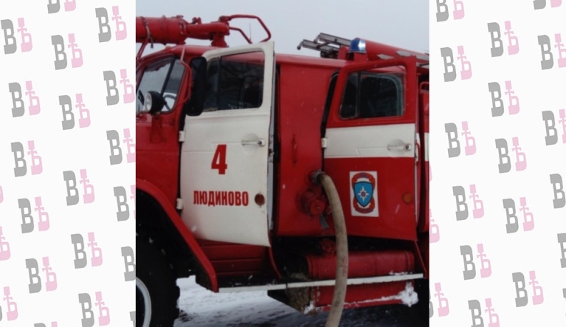 В Людинове снова произошел пожар
