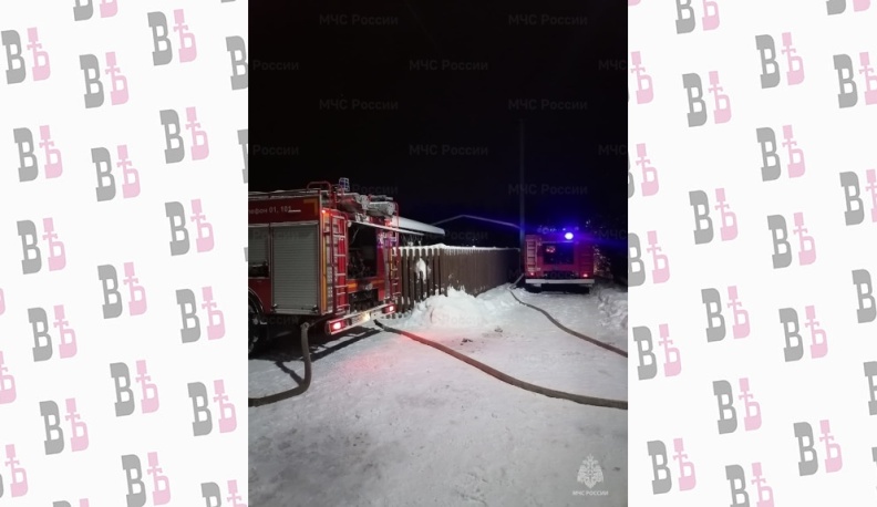 Ночью в Малоярославецком районе сгорела баня