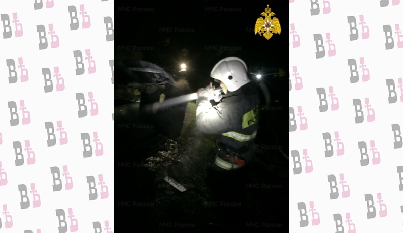 В ночь на 28 июля в Калуге сгорела машина