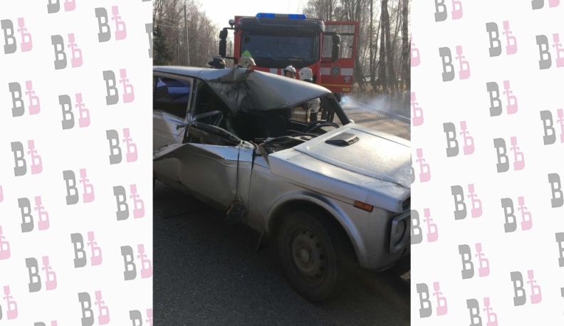 В Калуге произошла массовая авария с пострадавшим