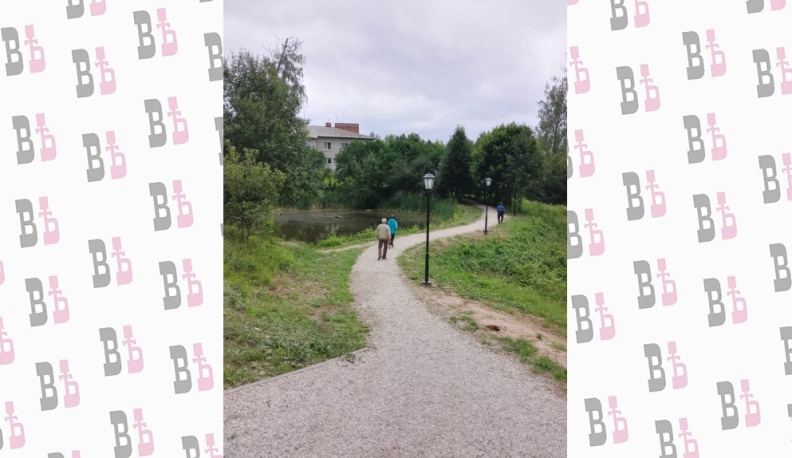 В Тарусе благоустраивают пешеходные тропы и прибрежные территории