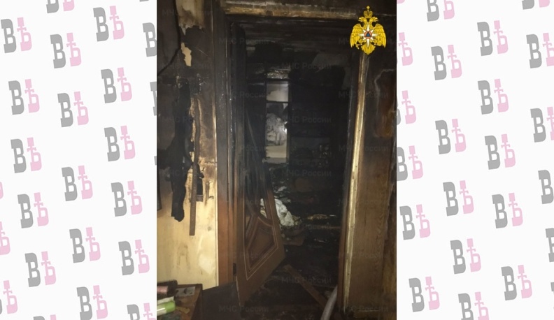 В ночном пожаре в Калуге никто не пострадал