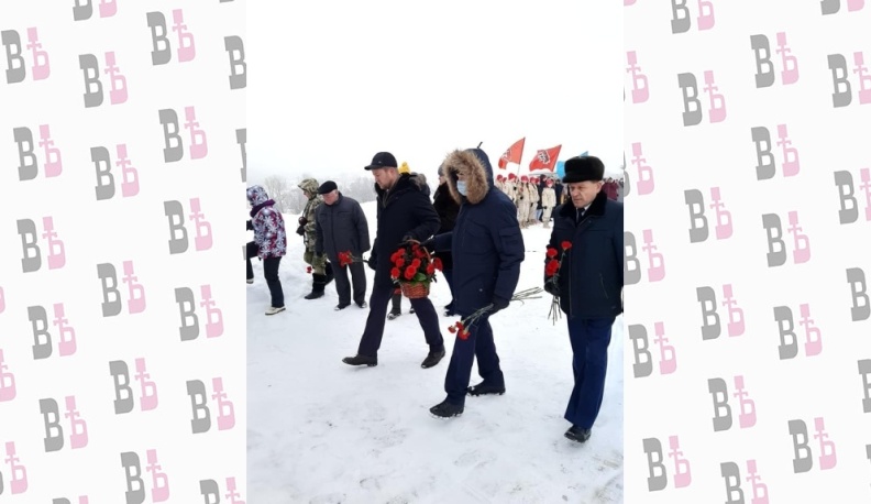 В Думиничском районе почтили память разведчиков-лыжников