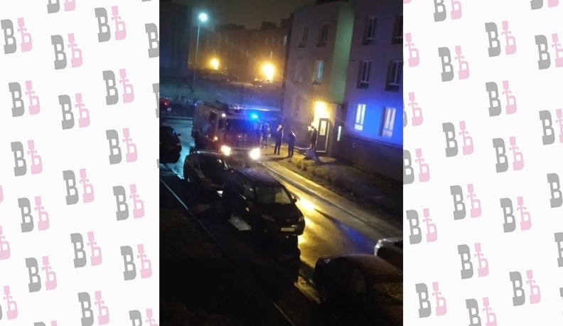 В микрорайоне Кошелев в Калуге произошел пожар в подъезде