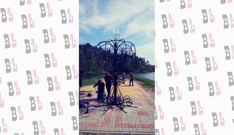 В Юхнове завершается благоустройство территорий городского пруда 