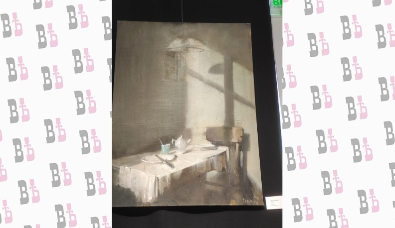 В Калуге проходит выставка московского художника об одиночестве, разлуках и немного о красном вине