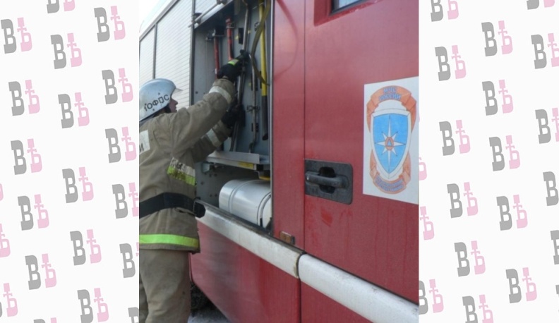 При пожаре в Калуге пострадал человек