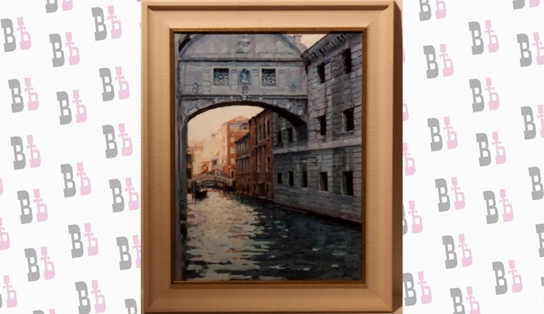 В Людинове проходит выставка картин «Венеция – город Вивальди»