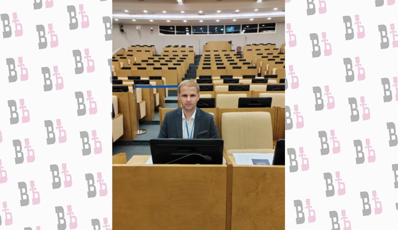 Житель Износковского района принял участие в первом заседании Молодежного парламента при Государственной Думе