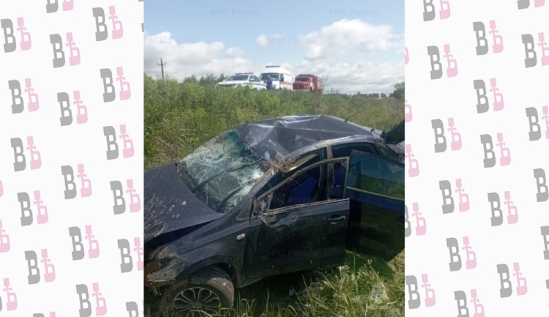 В Калужской области «Фольксваген Поло» вылетел в кювет