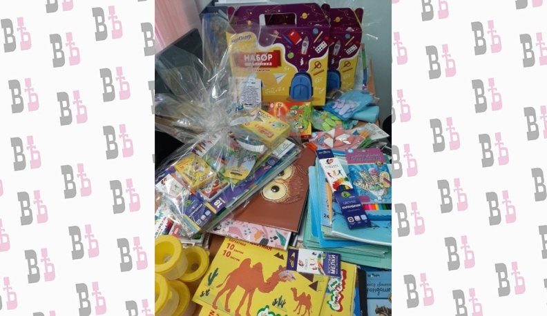 Мосальским первоклассникам вручили школьные принадлежности ﻿