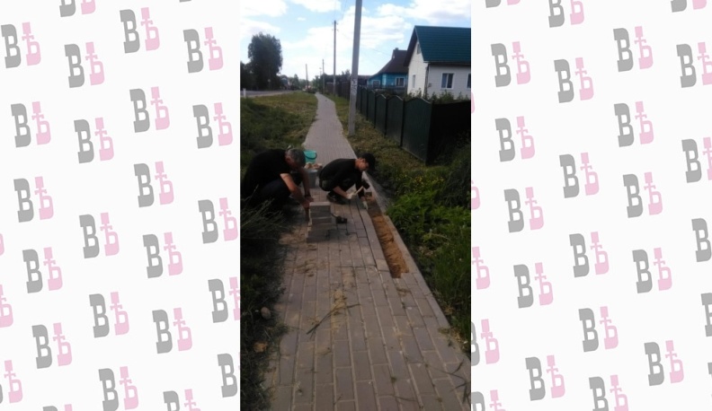 В Хвастовичах борются с последствиями стихии