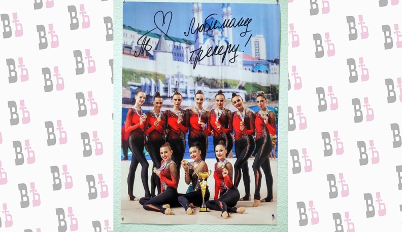 Команда «Экспрессия» - победитель Кубка России в Казани  (2024 г.).  Полина Костюченко стоит третья справа.