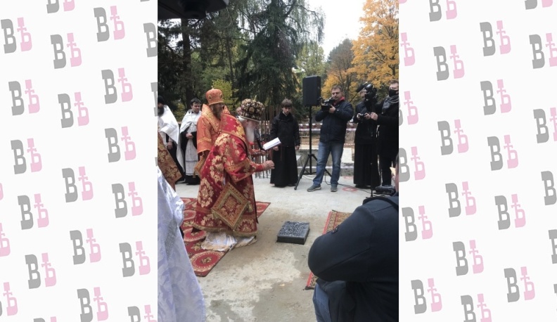 В Обнинске освятили основание нового храма