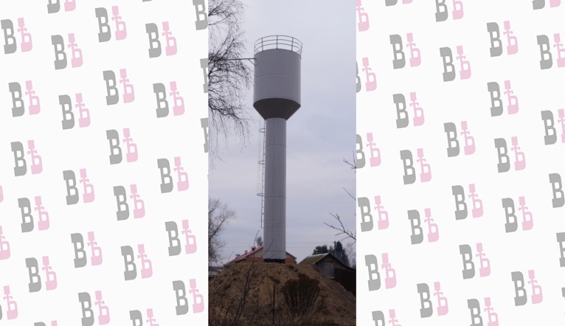 В селе Брынь Думиничского района построили водонапорную башню 