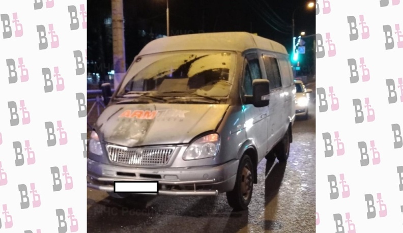 В среду утром в Обнинске ГАЗель сбила пешехода