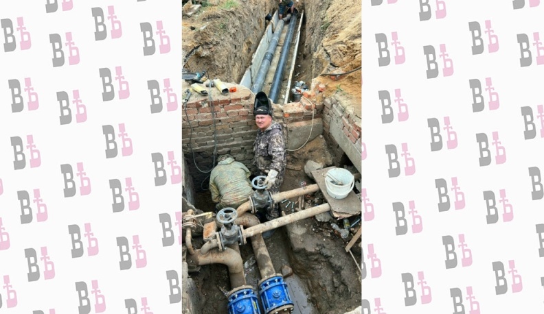 В Кондрове проходит ремонт теплотрасс