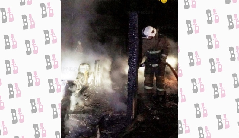 В Калуге при пожаре дачного дома пострадали несколько человек