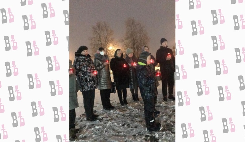 В Жуковском районе прошла акция «Огни памяти»
