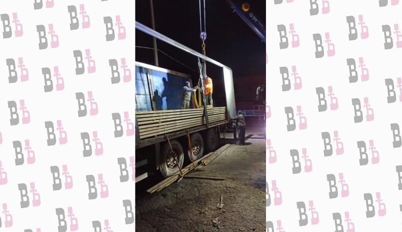 Калужская область передала Первомайску лесопиломатериалы