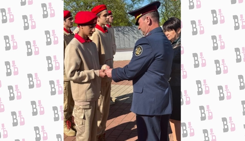 В Мещовском районе пополнились ряды юнармейцев 