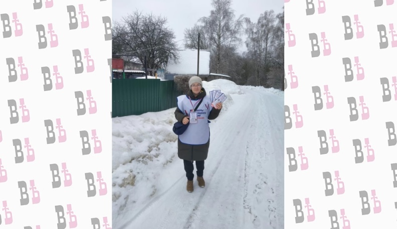 Хвастовичские обходчики вышли на улицы