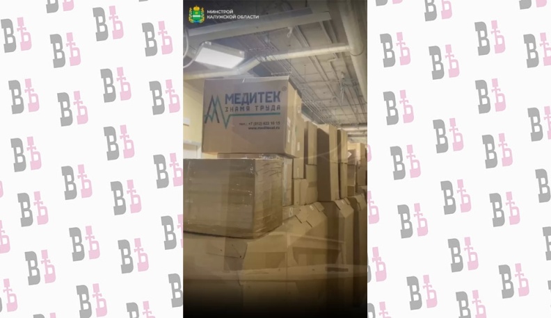 В будущей поликлинике на Правобережье установили медоборудование