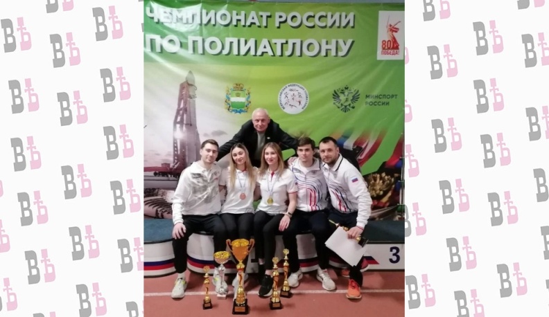 Калужская сборная стала первой на Чемпионате страны по полиатлону