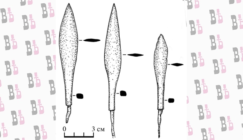 Ланцетовидные наконечники стрел.