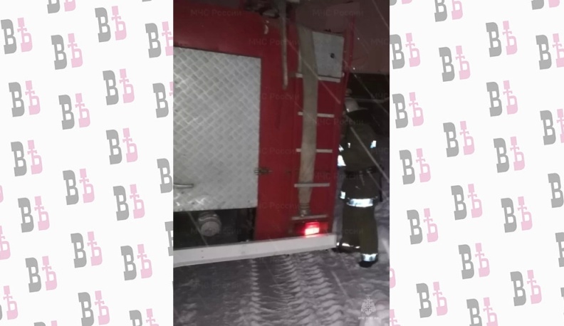 Ночью в Малоярославецком районе загорелся дом