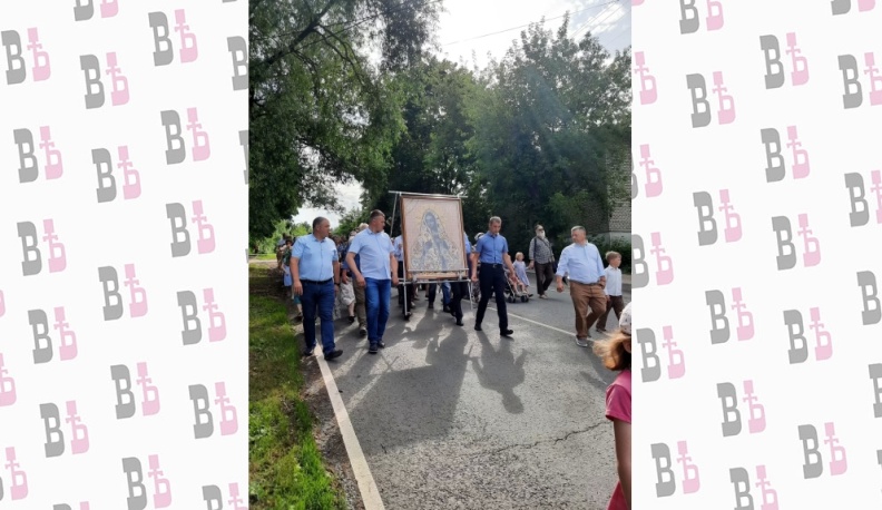 Главная святыня Калужской епархии прибыла в Тарусу