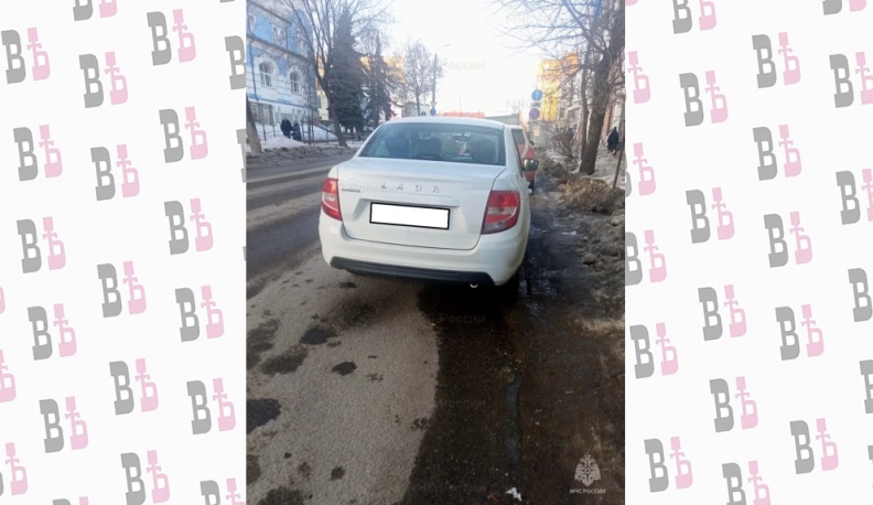 В центре Калуги «Лада Гранта» сбила пешехода