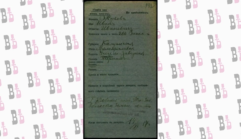 Подписчик телеграм-канала Владислава Шапши поделился архивным документом о прадеде губернатора Калужской области