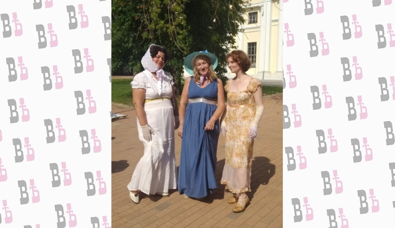 На День города калужане рисовали XIX век