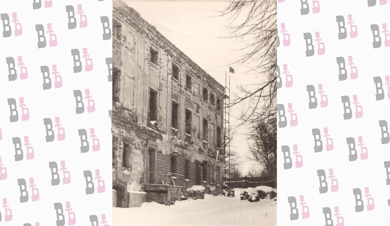 Начало 70-х годов ХХ века, южный фасад Дома Гончаровых.