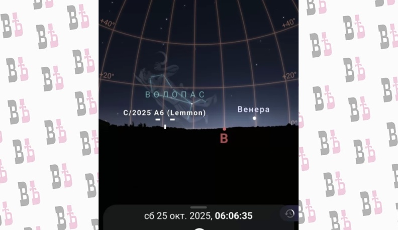 Скриншот программы Стеллариум.