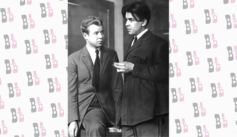 Сергей ЕСЕНИН и Леонид ЛЕОНОВ